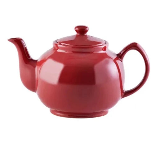 Mason & Cash Red 10 Cup Ceramic Teapot