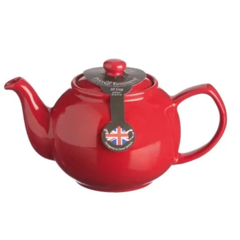 Mason & Cash Red 10 Cup Ceramic Teapot