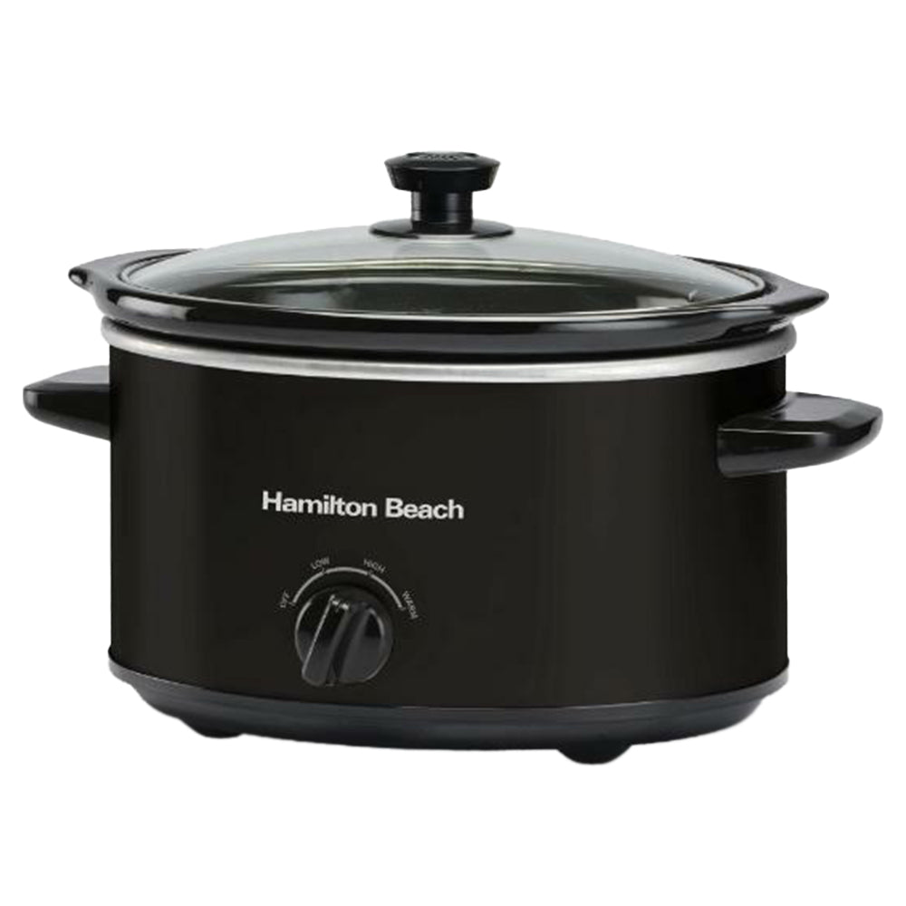 HamiltonBeach 3.5L Black Slow Cooker