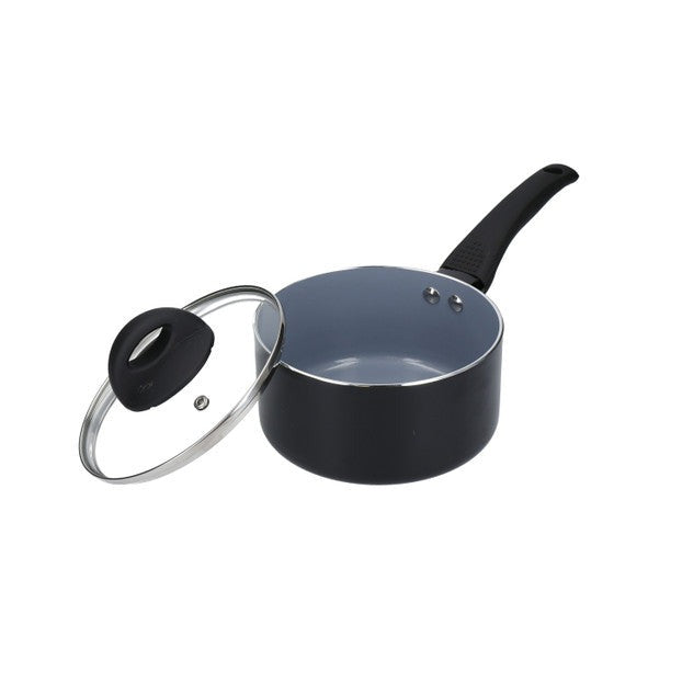 MasterClass Ceramic Non-Stick Induction Ready 16cm Saucepan