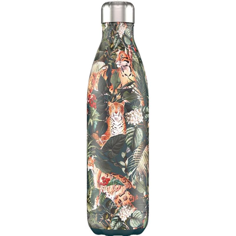 Chillys Leopard Water Bottle 500ml