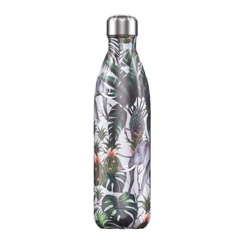 Chilly's 750ml Drinks Bottle Tropical Elephant