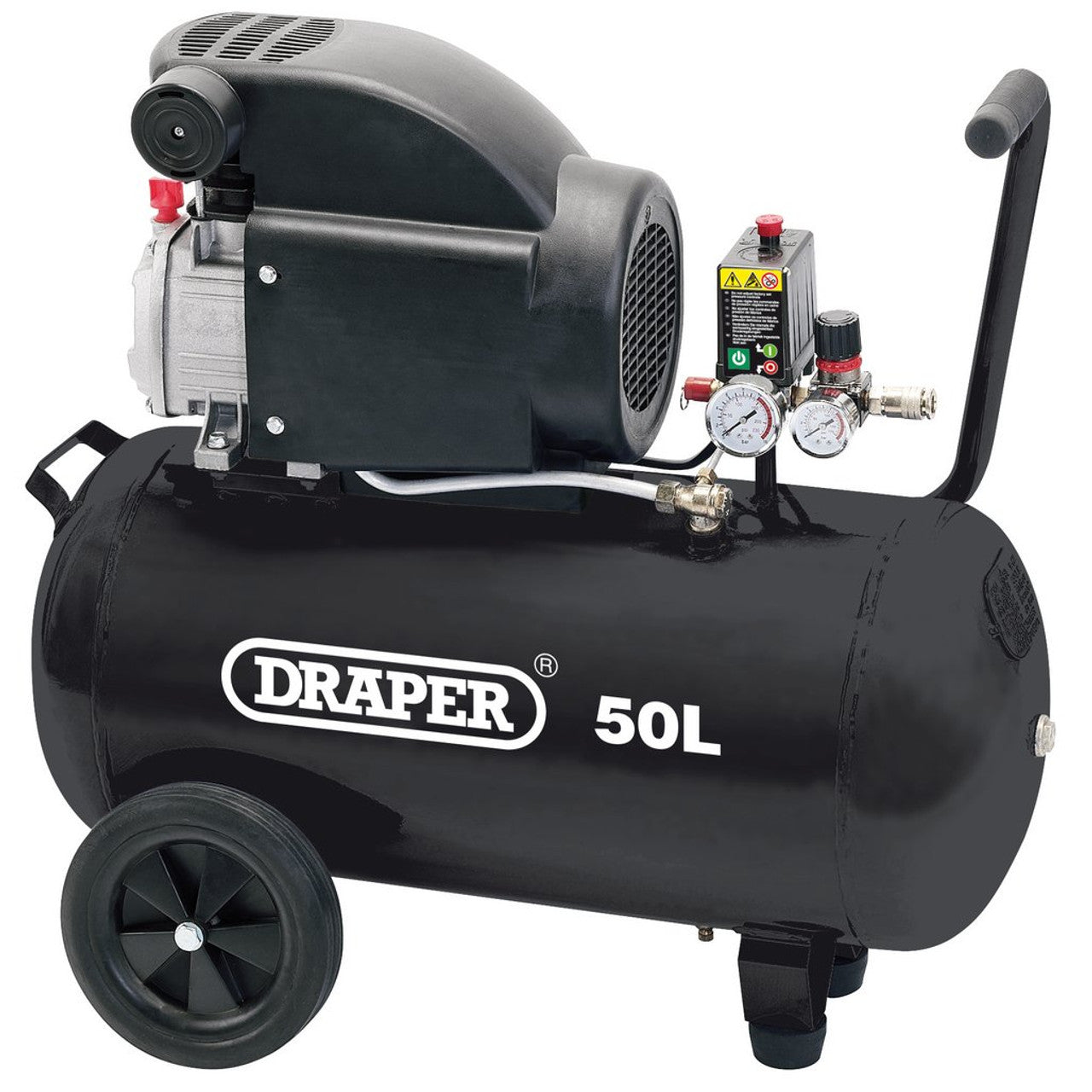 Draper 50L Direct Drive Air Compressor 2hp 230v