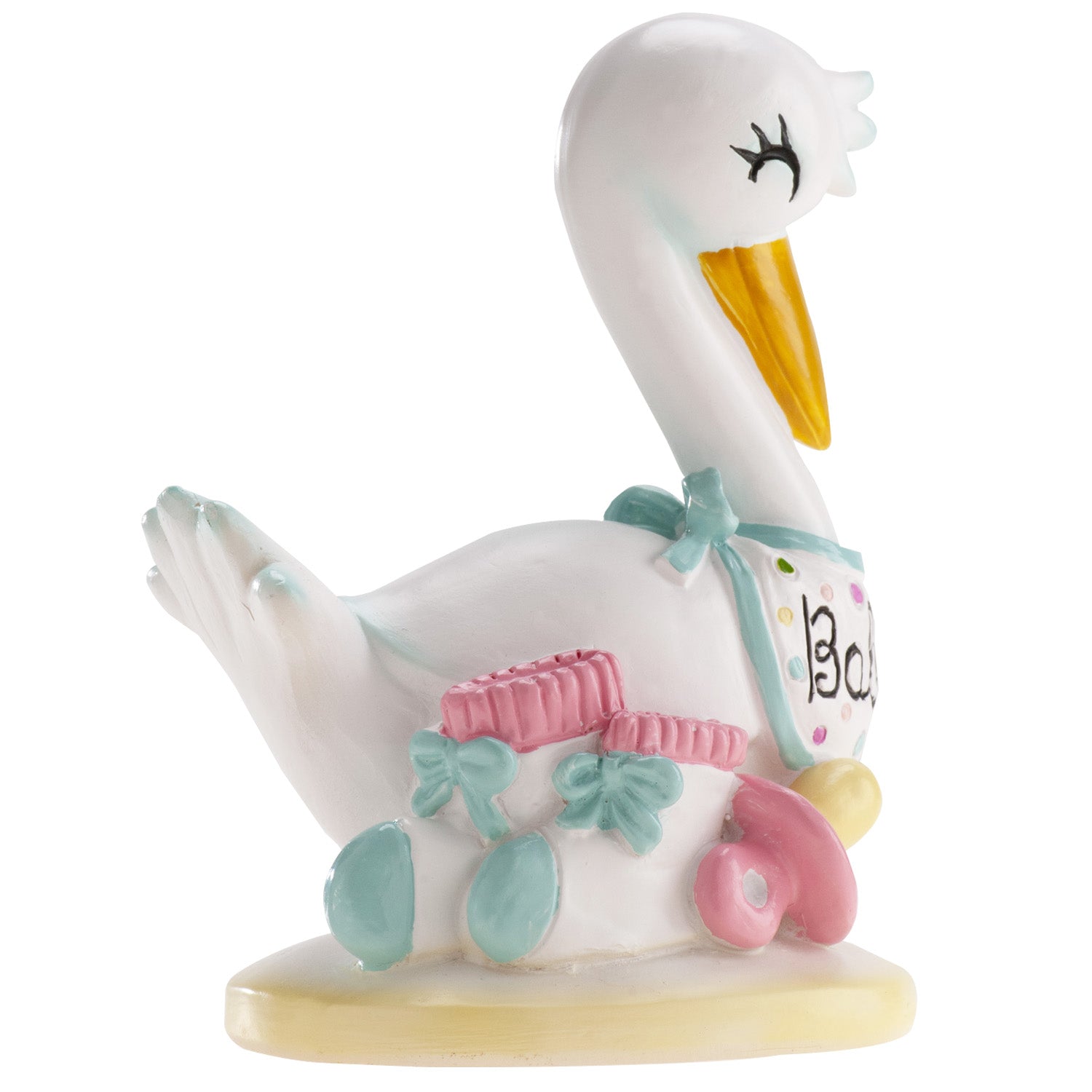 Baptism Baby Stork 10cm