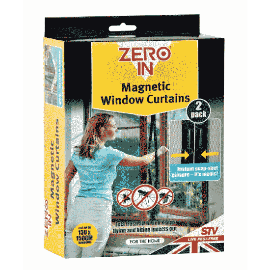 Zero In Magnetic Window Fly Curtains