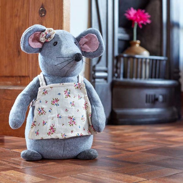 Mrs Mouse Doorstop