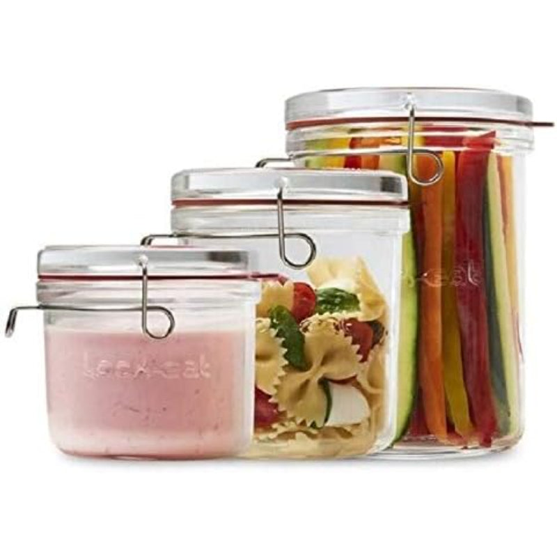 Luigi Bormioli Lock-Eat Frigo Jar Set of 3