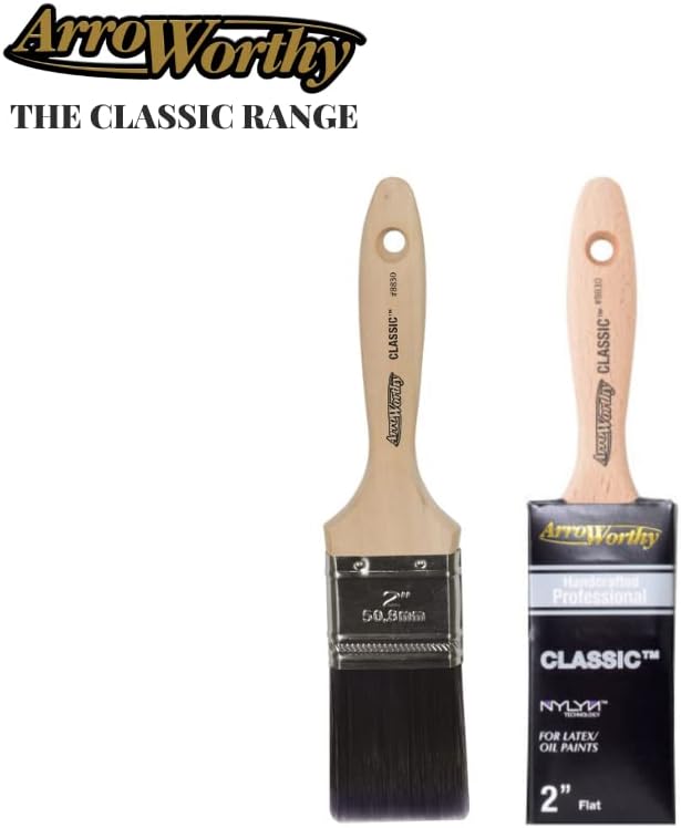 ArroWorthy Classic Flat Paint Brush 2 Inch