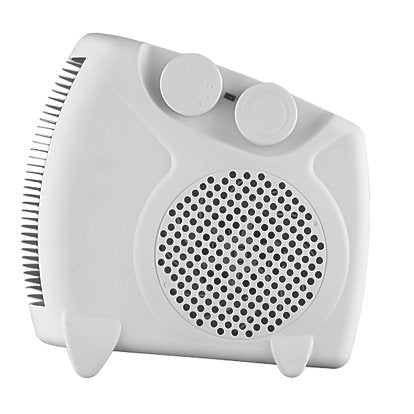 Essentials 2000W Electric Portable Fan Heater White