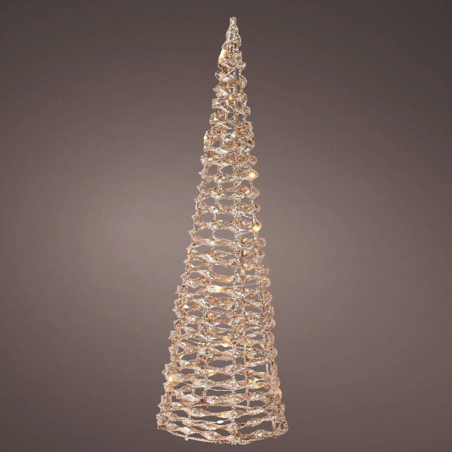 Kaemingk Gold LED Christmas Tree Decoration