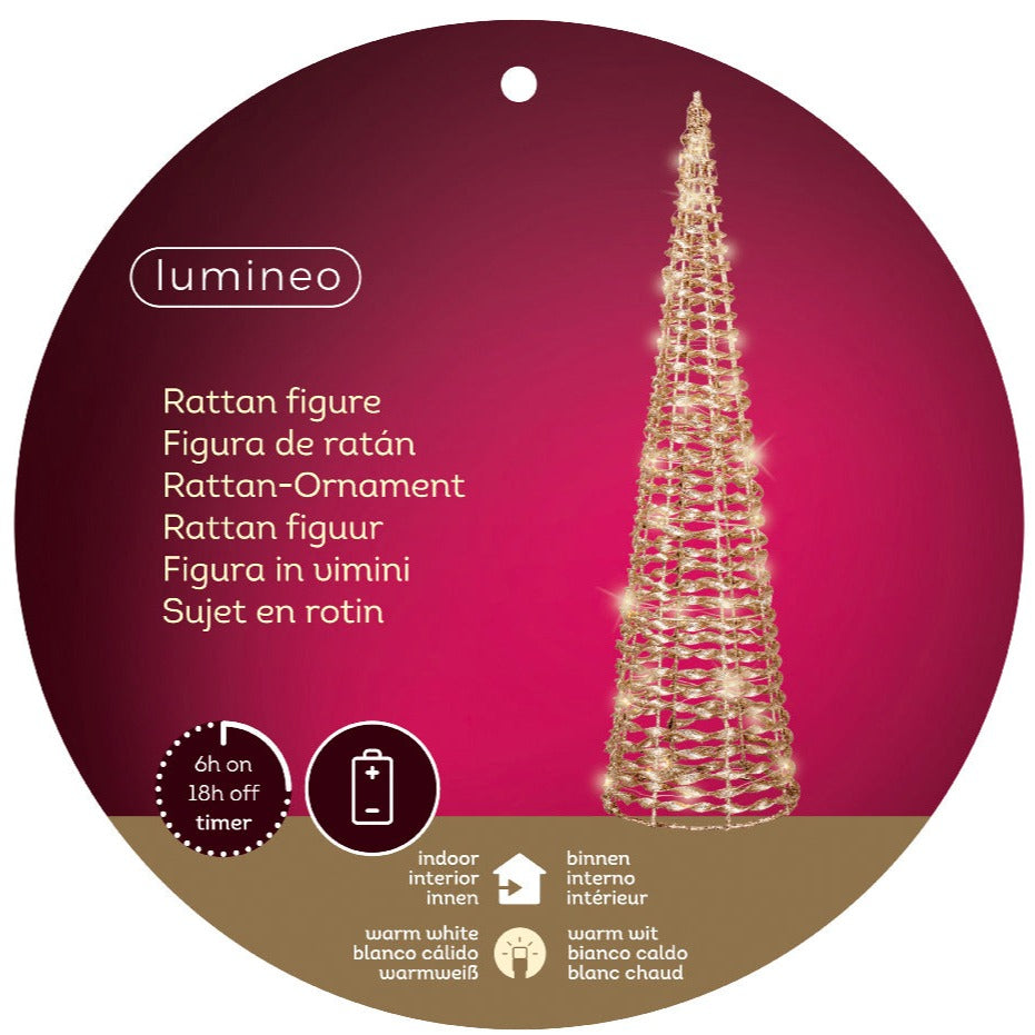 Kaemingk Gold LED Christmas Tree Decoration