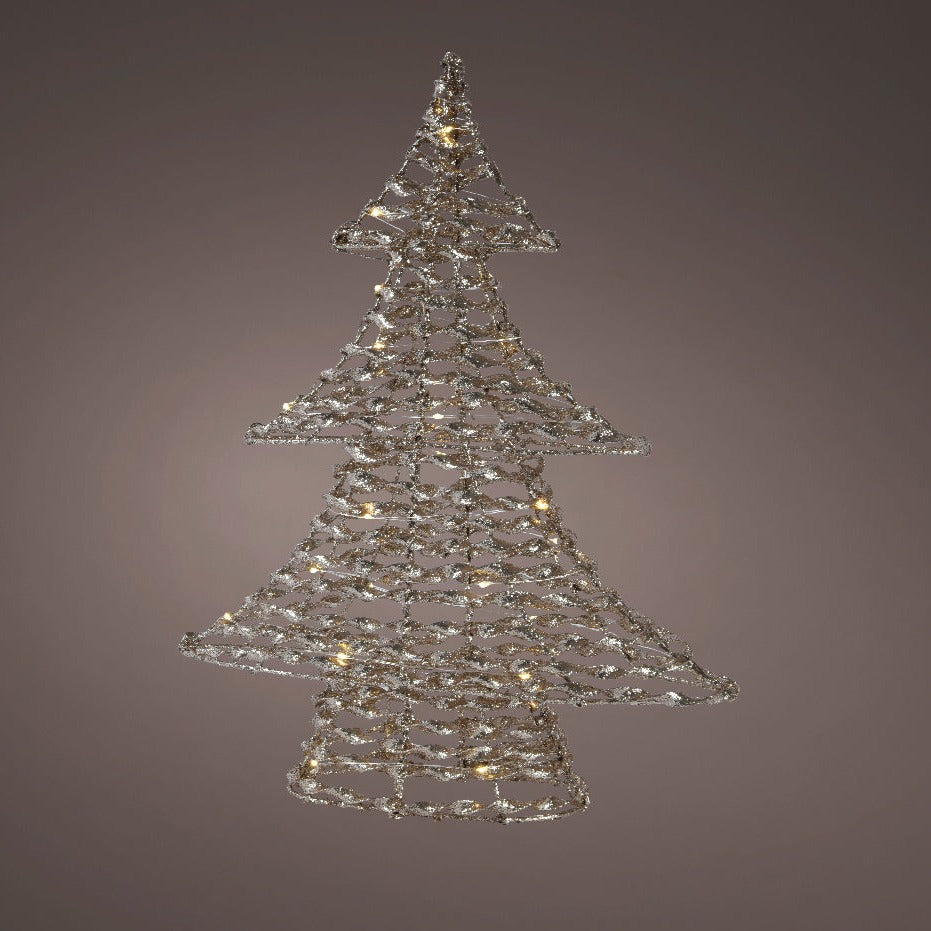 Kaemingk Gold LED Christmas Tree Decoration