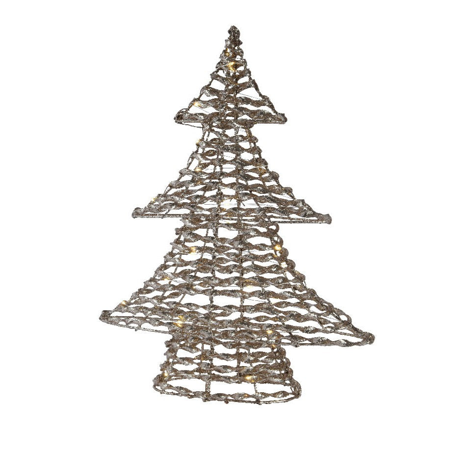 Kaemingk Gold LED Christmas Tree Decoration