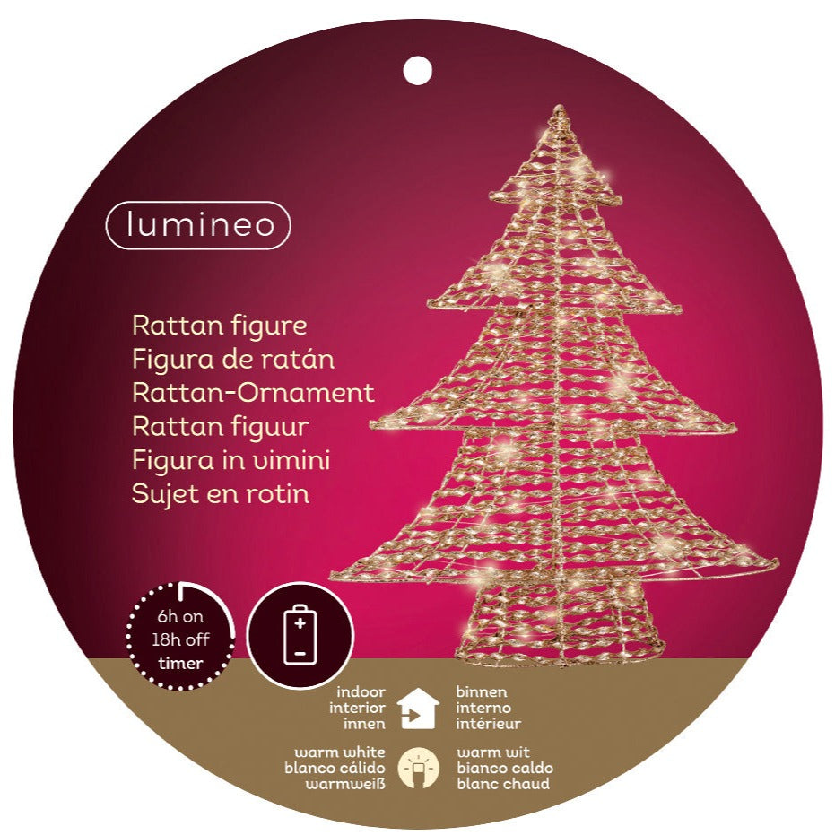 Kaemingk Gold LED Christmas Tree Decoration