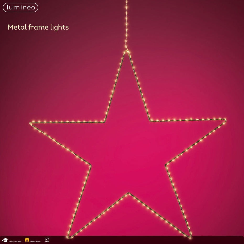 Kaemingk Metal Star LED Christmas Decoration