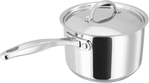 Stellar 7000 18cm Saucepan Stainless Steel 2.3L