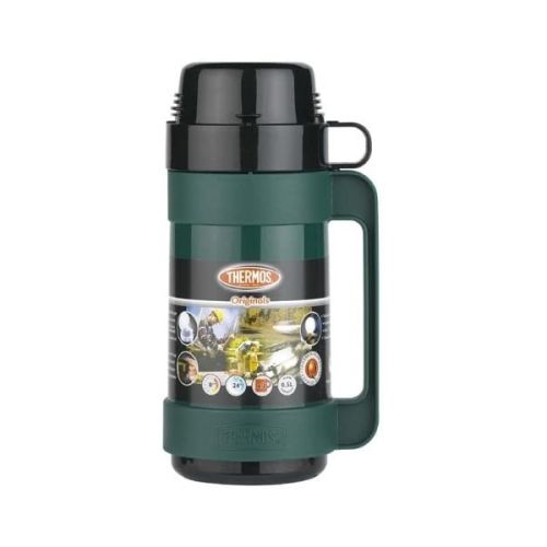 Thermos 0.5 Litre Mondial Glass Vacuum Insulated Hot/Cold Flask