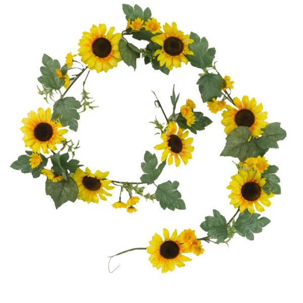 Sunflower Garden Garland 1.8m