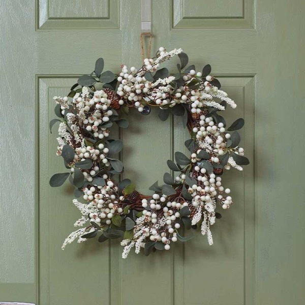 Christmas Winter Berry Wreath 60cm