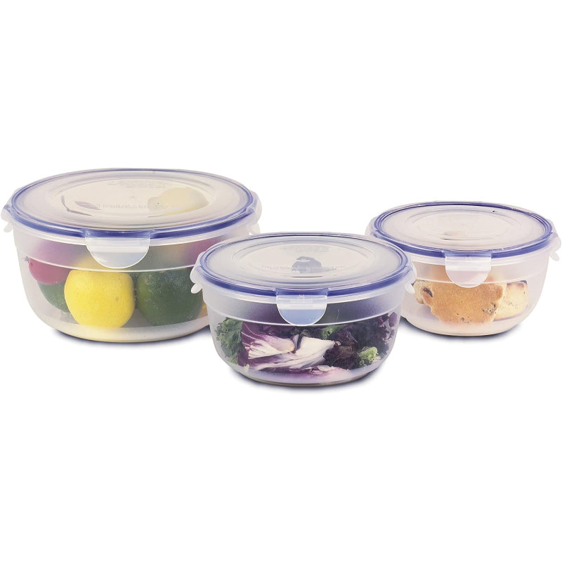 LocknLock Round Food Container Nest of 3