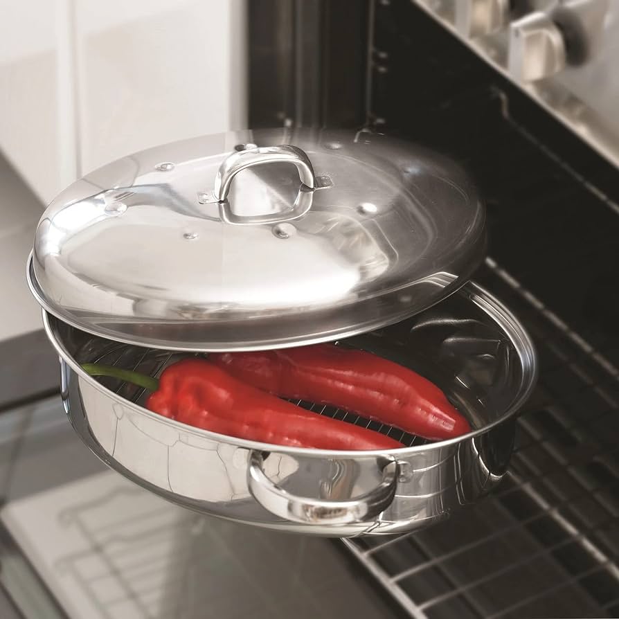 Judge Oval Stainless Steel Roaster 32cm