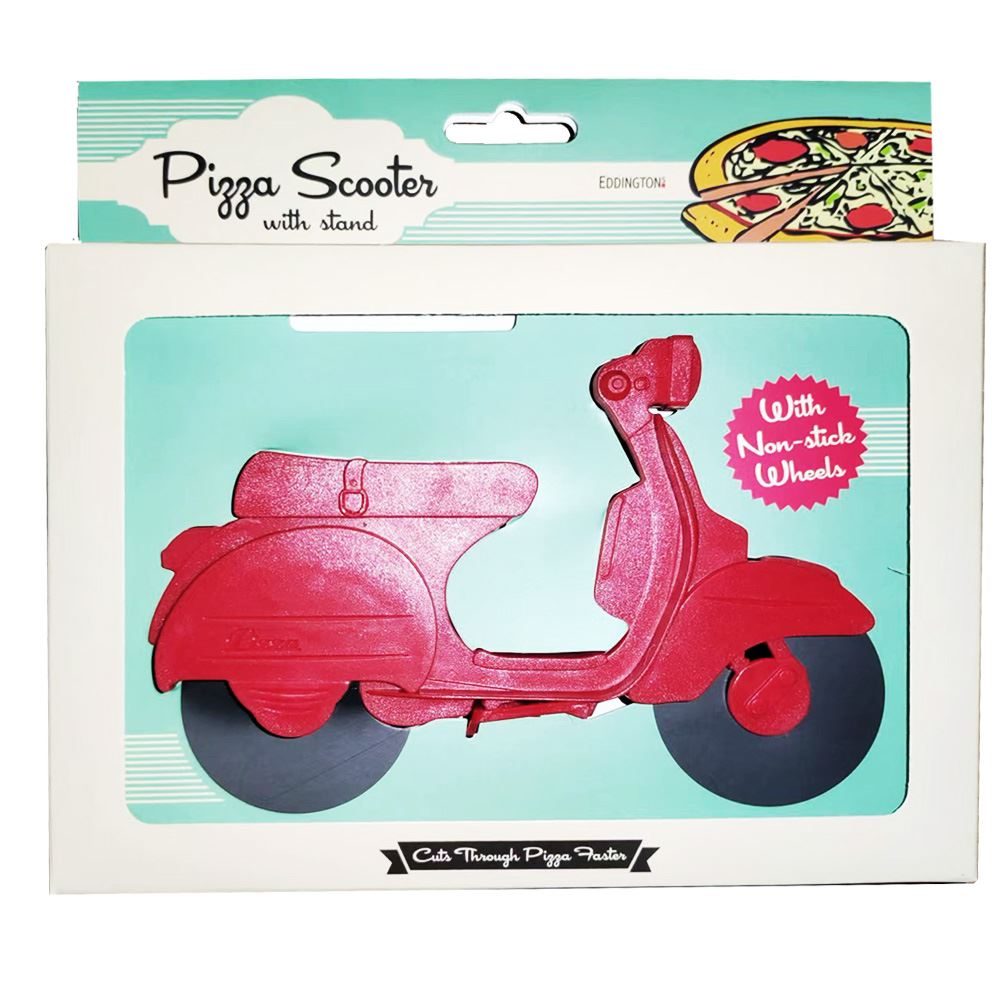 Pizza Cutter Red Scooter