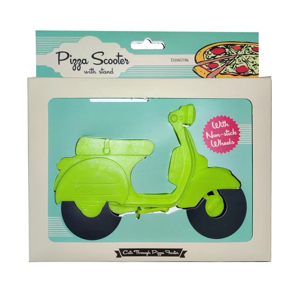 Pizza Cutter Green Scooter