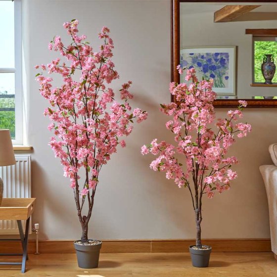 Artificial Pink Cherry Tree 170cm