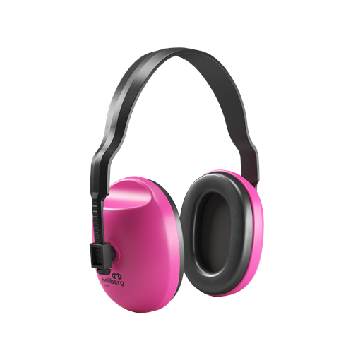 Hellberg Junior Pink Headband Hearing Protection