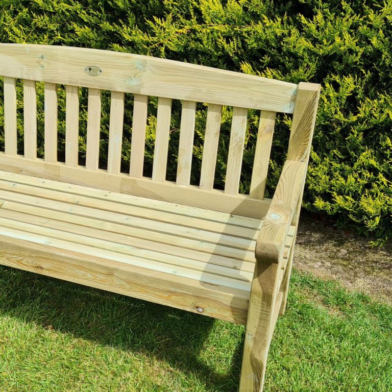 Cashel Three Seater Wooden Bench