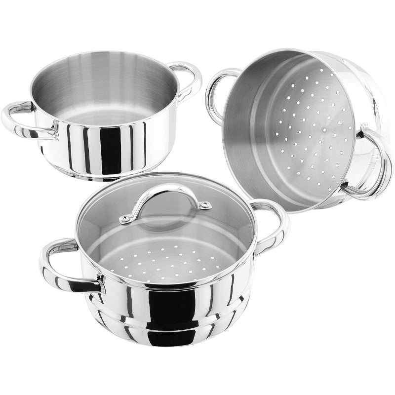 Judge 22cm 3 Tier Steamer Set