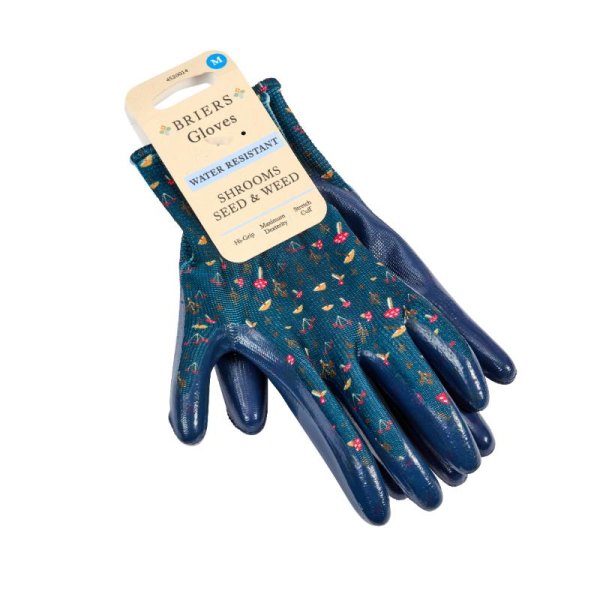 Mushrooms Seed & Weed Garden Gloves - Medium (8)