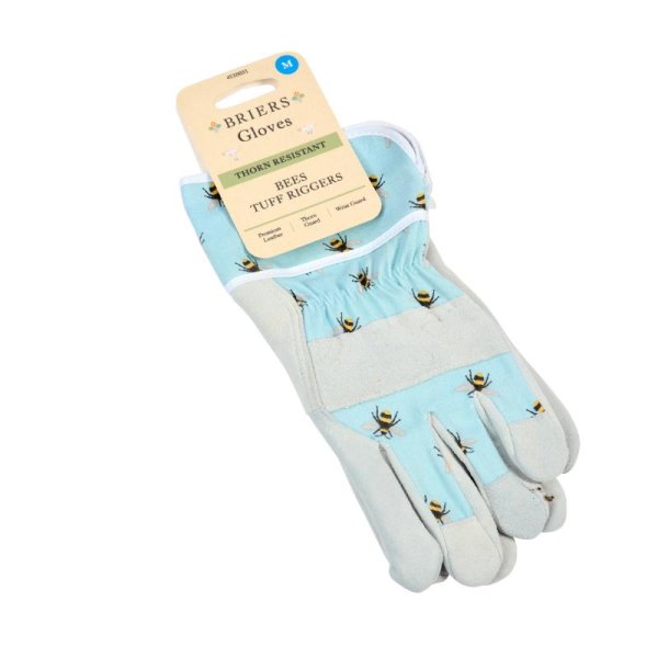 Bees Premium Lightweight Rigger Garden Gloves - Medium (8)