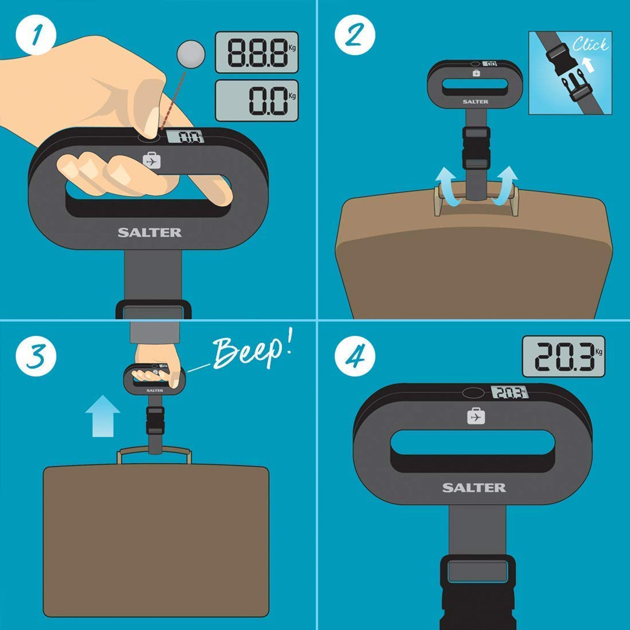 Salter Luggage Scales