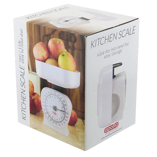 Apollo Kitchen Scale Large 5kg - White