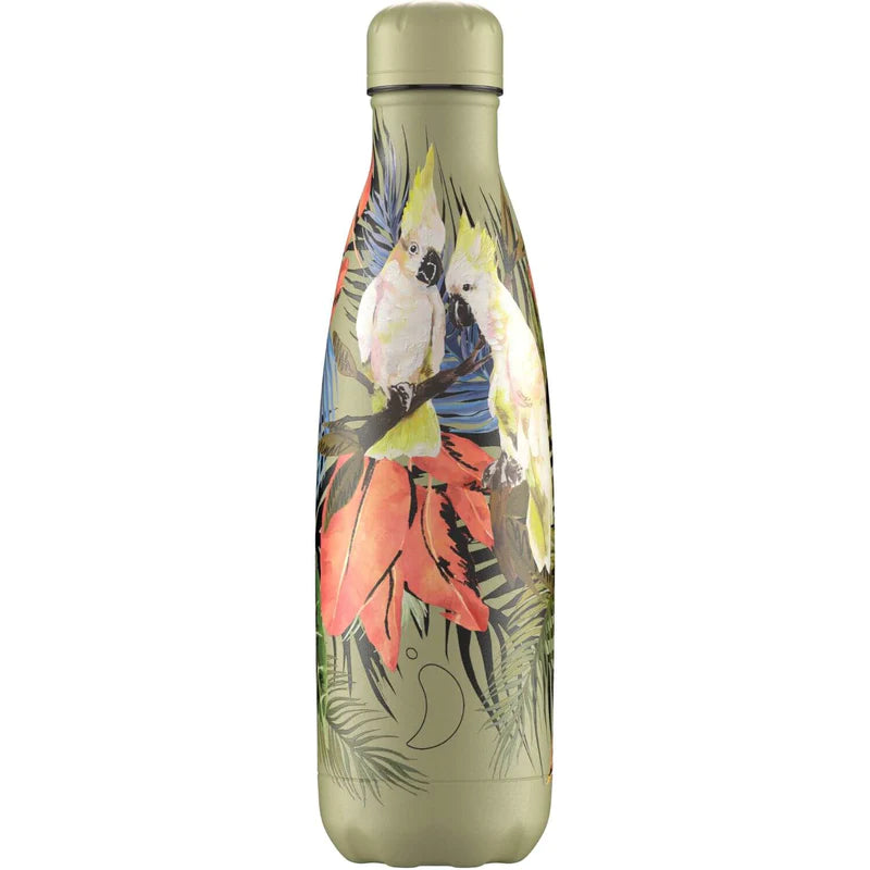 Chilly's Drinks Bottle 500ml - Tropical Cacatua