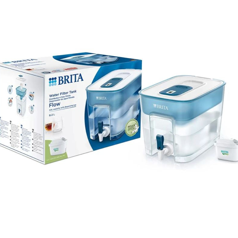 BRITA Flow Water Filter Jug 8.2 L White including MAXTRA PRO All-in-1 cartridge