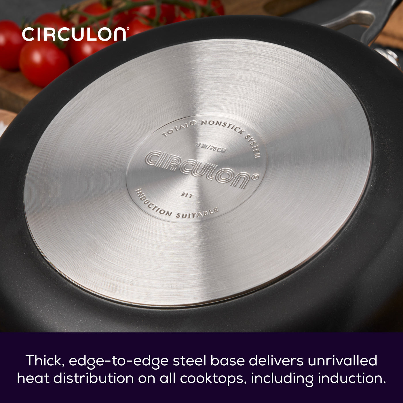 Circulon Style Non-Stick Stockpot & Lid - 7.6L