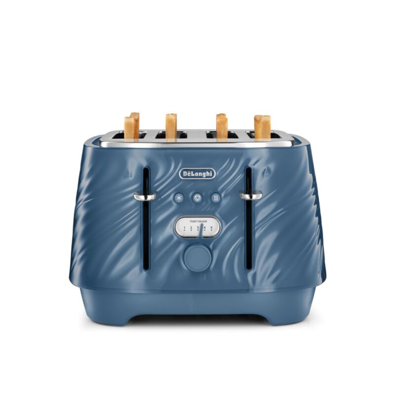 De'Longhi Blue Ballerina 4 Slice Toaster