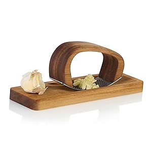 Roccalio Garlic Press with Board