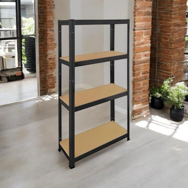 Galvanised Boltless Shelving 4 Shelves