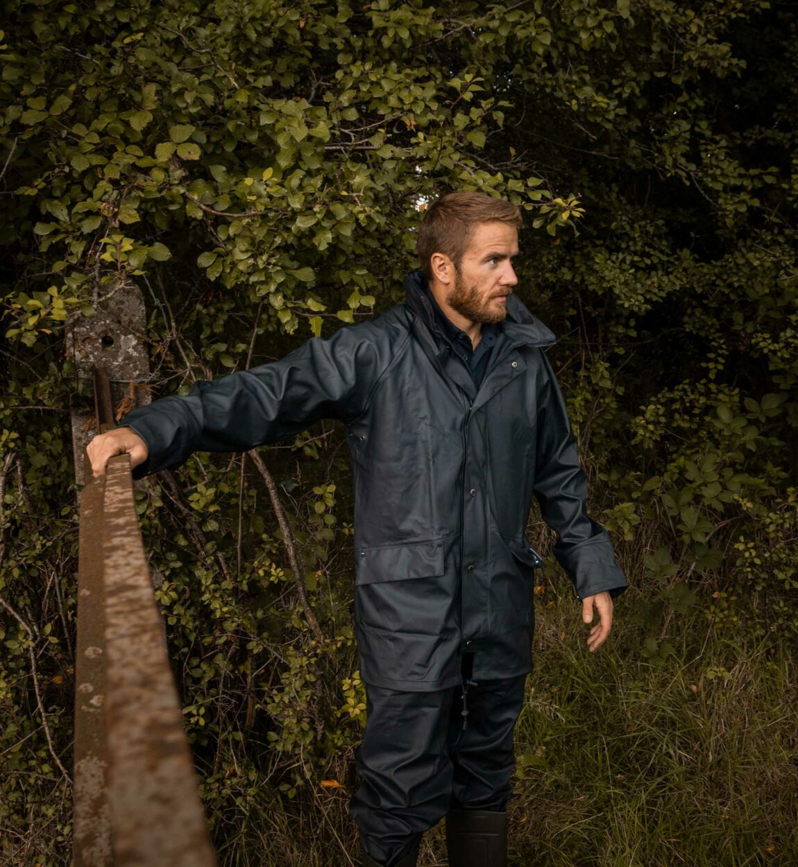 Swampmaster No-Sweat Stormgear Waterproof Jacket Navy