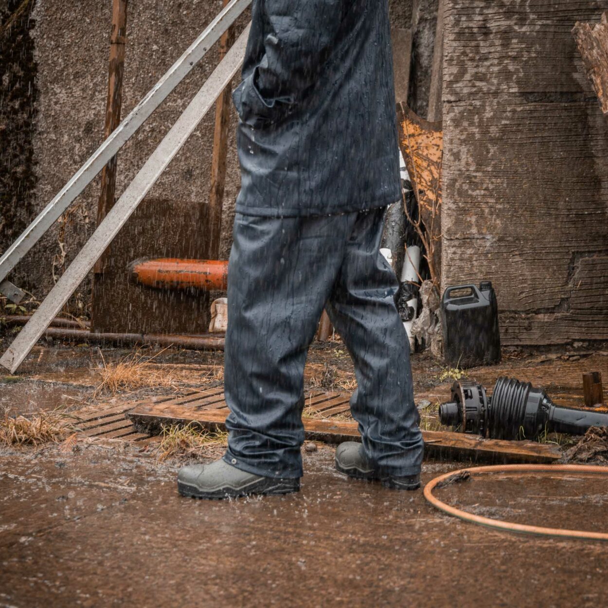 Swampmaster No-Sweat Stormgear Waterproof Trouser Navy