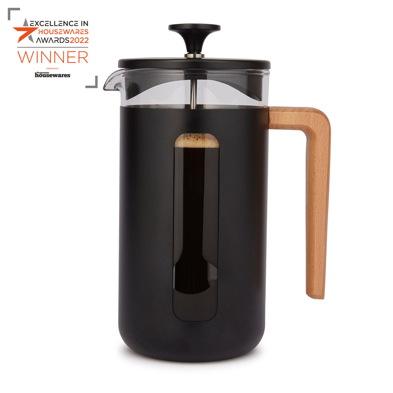 La Cafetière Pisa 8 Cup Cafetiere - Black