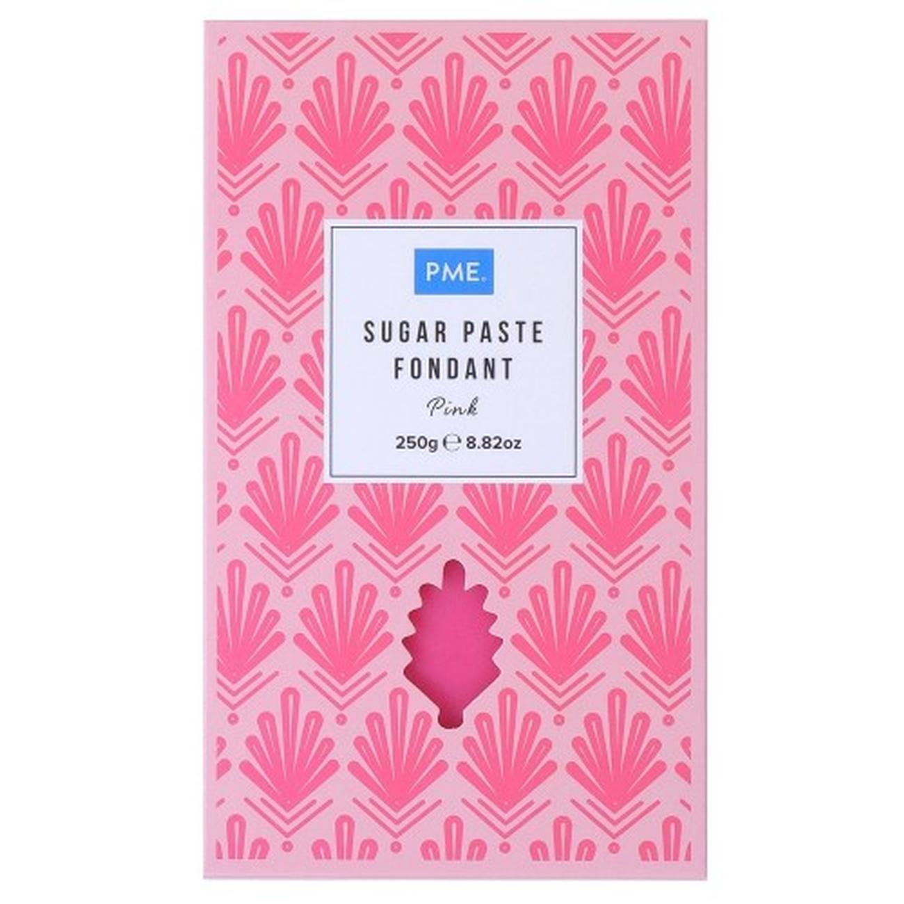 PME Sugar Paste Fondant – Pink 250g