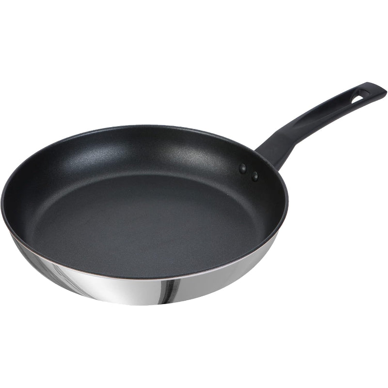 Prestige 9 X Tougher Stainless Steel Frying Pan 25cm