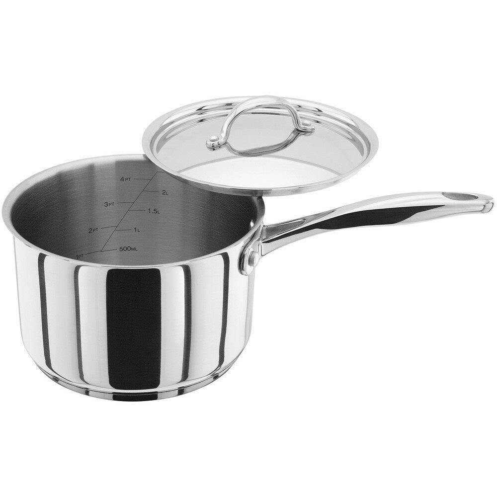 Stellar 7000 18cm Saucepan Stainless Steel 2.3L