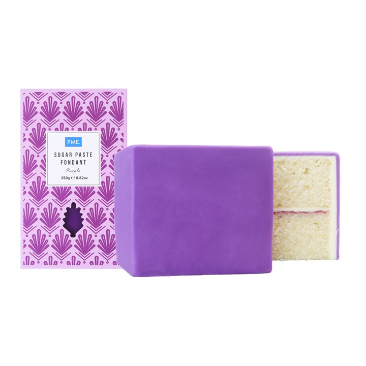 PME Sugar Paste Fondant – Purple 250g