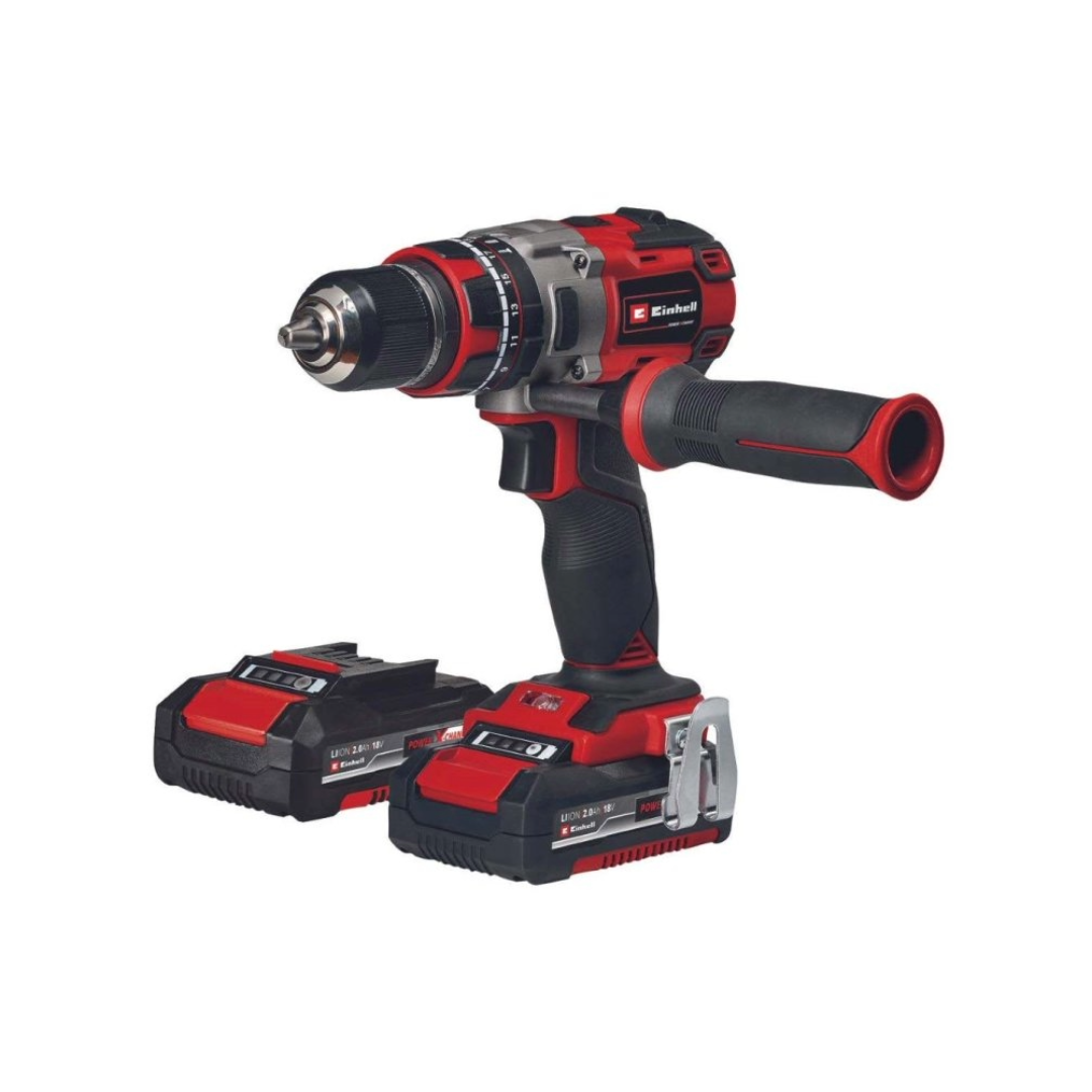 Einhell Power X-Change 18V Cordless Brushless Combi Drill Kit