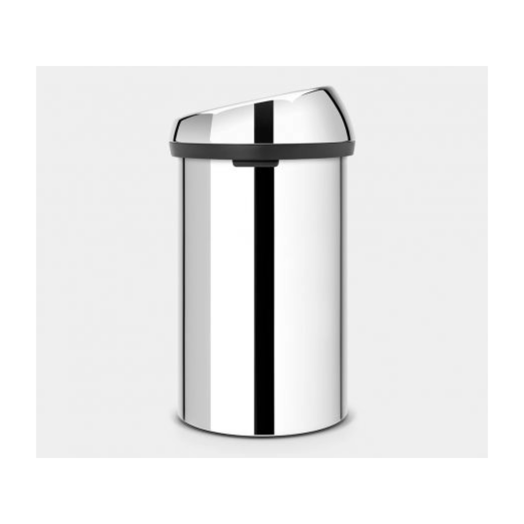 Brabantia TOUCH BIN 60 litre Brilliant Steel